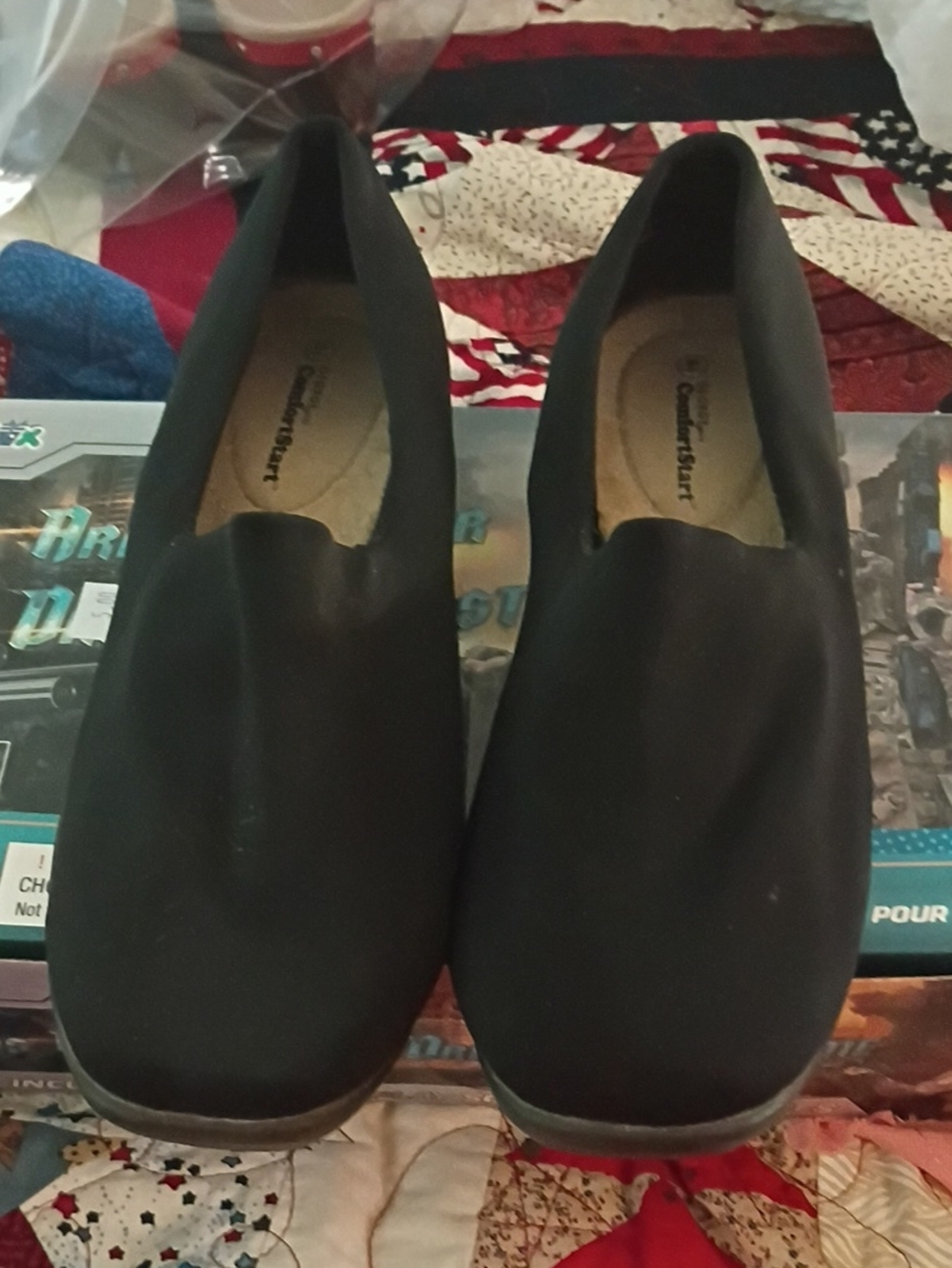 Black Slip-On Women’s Loafers